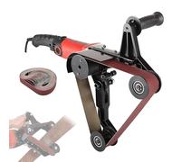 Stainless Steel Pipe Polishing Machine, 800W Pipe Tube Polisher with 6 Variable Speeds, Professional Grinder with 50 Sanding Belts for Metalwork