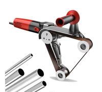 Stainless Steel Pipe Polishing Machine, High Efficiency Belt Sander for Round Pipes, Perfect for Metal Surface Finishing