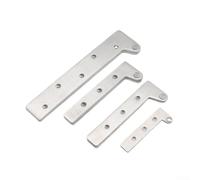 Stainless Steel Pivot Hinge for Cabinet Doors and Interior Doors with 360 Degree Rotation and Heavy Duty Support (100x16 2.5mm)