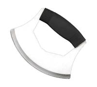 Stainless Steel Pizza Cutter with Lid, Ergonomic Non-Slip Handle, Rocking Pizza Cutter