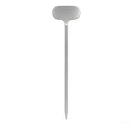 Stainless Steel Plant Labels 10pcs 20cm Waterproof Markers With Pen | Rust-Resistant 201 Stainless Steel For Indoor And Outdoor Garden Plants Includes Marker Pen