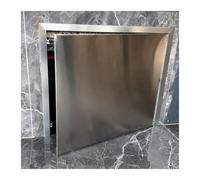 Stainless Steel Plumbing Access Panel for Drywall, Wall Hole Cover Plate Flush-Mounted Access Door with Click Function for Plumbing Electrical Cables/Wiring(41x56cm/16x22)