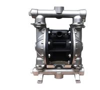 Stainless Steel Pneumatic Air Operated Double Diaphragm Pump QBY3-20/25, Corrosion-Resistant Self-Priming Sewagepump(Body 304 QBY3-20)