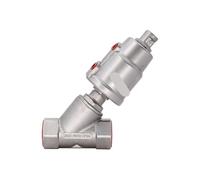 Stainless Steel Pneumatic Angle seat Valve Female Thread Welding clamp Y Type steam Angle seat Valve(DN50)