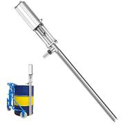 Stainless Steel Pneumatic Chemical Pump, High Flow Rate for Viscous Liquids in Industrial Applications