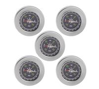 Stainless Steel Pocket Compass 60mm Orienteering Compass Camping Hiking Navigation Compass Outdoor Equipment