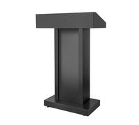 Stainless Steel Podium Support Portab for Modern Church Classrooms Ideal for Conferences Concerts Weddings Professal Presentat Stand with Reading Platform