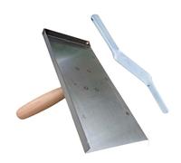 Stainless Steel Pointing Brickwork Hawk + Brick Jointer, Pointing, Bricklaying, Hawk, Jointing, Support, Stand, DIY (SJ1610)