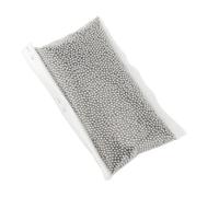 Stainless Steel Polished Beads, Jewelry Tools for Deburring and Chamfering with Fine Mirror Finish Round Metal Polishing Beads for Barrel and Centrifugal Machines (2mm / 0.08in