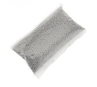 Stainless Steel Polishing Beads, Round Metal Polishing Balls, One Pound Stainless Steel Beads for Metal Polishing, Jewelry Making, Barrel Centrifugal Machines (2mm / 0.08in Size)