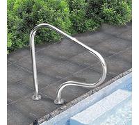 Stainless Steel Pool Stair Handrail - Durable & Rust-Resistant for Safe Entry/Exit in Indoor/Outdoor Pools - Quick Assembly