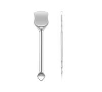 Stainless Steel Pore Scraper for Face Blackhead and Acnes Clearing Beauty Essential Comedone Blemish Removal Whitehead Popping Device