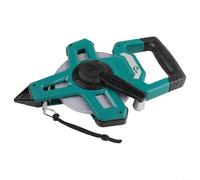 Stainless Steel Portable Engineering Tape Measure, 30/50/100 m Heavy-Duty Measuring Tape for Construction, Land Surveying & DIY Projects, Green(30M)