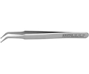 Stainless Steel Positioning Tweezers-45Angled-SMD
