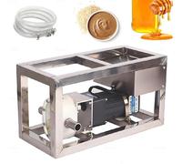 Stainless Steel Positive Displacement Pump, Food Grade, 90W AC Motor, Forward/Reverse Function, Stepless Speed Control for Transferring Honey