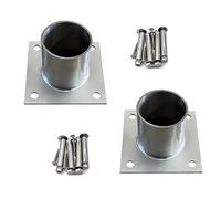 Stainless Steel Post Anchor for Secure Wood Support - Ideal for Decks, Fences, and Outdoor Structures