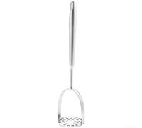 Stainless Steel Potato Masher, 304 Stainless Steel Kitchen Tool for Vegetables, Ergonomic Handheld Presser and Food Smasher Gadget(Pointed Tail)