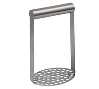 Stainless Steel Potato Masher, Heavy-Duty Mashing Tool, Ergonomic Kitchen Utensil for Smooth Blending, Sturdy Food Prep Accessory, Made of Stainless Steel Material, 4.33x3.39x7.09in