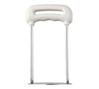 Stainless Steel Potato Masher, Heavy Duty Potato Press with Easy Grip Handle, Easy Clean Durable Potato Smasher for Cooking, Vegetable Fruits Tools for Kitchen(White)