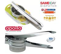 Stainless Steel Potato Ricer Masher Puree Vegetable Fruit Juicer Handheld Mincer