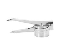 Stainless Steel Potato Ricer Masher with 3 Interchangeable Discs for Fine, Medium, and Coarse, Easy to Use for Potatoes