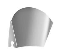 Stainless Steel Pour Shield, Mixer Safety Protector, Kitchen Splatter Guard Accessory Cooking, Secure Cover for Professional Use, Pouring Attachment for Bowls Mixers and Culinary Prep