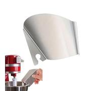 Stainless Steel Pouring Guard Stand Mixer Guard Compatible with Kitchenaid Pasta Attachment Pouring Slot for Kitchenaid Stainless Steel Mixing Bowl Bake Safe to Prevent Spills