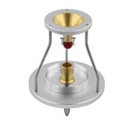 Stainless Steel Powder Bulk Density Tester, Stacking Density Meter with Cone Funnel and 10ml Brass Cup for Metal Powders