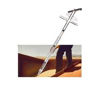 Stainless Steel Powder Sampling Probe for Grain Quality Testing - Ideal for Wheat, Rice, Corn, Soybeans, Easy Handling, Long-Lasting, 1.5m x 32mm (59in x 1.25in)