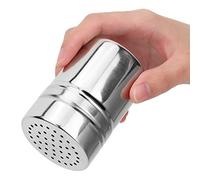 Stainless Steel Powder Shaker, Versatile Seasoning Spice Condiment Dredge, 7.5 * 5.1 * 5.1cm