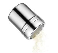 Stainless Steel Powder - Stainless Steel Powder Duster | Professional - Dredger Dispenser | Robust Building Powder Shaker for Home Chefs Sugar Salt Spices