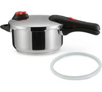 Stainless Steel Pressure Cooker, 4 Litre, Silver