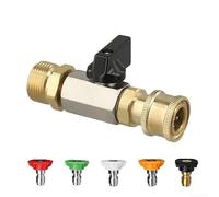 Stainless Steel Pressure Switch Kit 1/4 Quick Connect(Brass + Five)