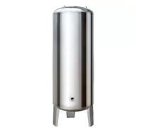 Stainless Steel Pressure Tank for Well Pump with Mounting Kit, Vertical Water Storage for Pressurized Systems