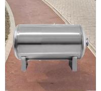 Stainless Steel Pressure Tank with Cleaning Port, Large Capacity Well Pump Air Bladder Tank for Reliable Water Pressure in Parks, Homes, Farms, and Schools