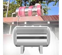 Stainless Steel Pressure Tank with Mounting Kit for Plumbing and Heating Systems to Improve Water Clarity