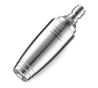 Stainless Steel Pressure Washer Tips Turbo Nozzle 4000 PSI Pressure Washer Rotating Turbo Nozzle, 360° Rotating Pressure Washer Nozzle with 1/4'' Quick Connect, 4.0 GPM 4.0 Orifice