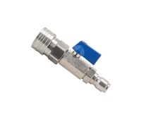 Stainless Steel Pressure Washer Valves 3/8"/1/4" Quick Fittings & Water Control Switches High Pressure Washer Ball Valves