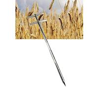 Stainless Steel Probe Sampler for Cement and Fertilizer, Durable Grain Sampling Tube,Effective for Handling a Variety Of Materials