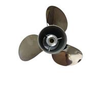 Stainless Steel Propeller 10-1/4x13 10 Teeth Compatible With 20-30 HP | Fits 20-30 HP Outboard Engines; 10 Tooth Spline