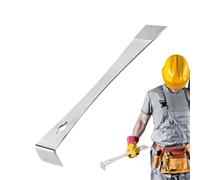 Stainless Steel Pry Bar - Stainless Steel Prybar Scraper Set, Metal Flat Bar Crow Bar Pocket Pry Bar, Practical for Paint Removal, Home Decoration, Honey Cutting