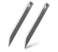 Stainless Steel Prybar, 2 Pack Heavy Duty Mighty Mini Bar, EDC Key Ring Pocket Pry Bar for Every Day Carry, Ultra Minimalist Slim Prybar Multitool, Key Chain Pry Tool, Pocket pry Tool