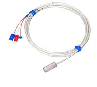 Stainless Steel PT100K Pasted Type Surface Measurement Patch Temperature Sensor 1-20m Shielded Cable 3 Wire Thermal Resistance(PT100 Type Cable 12m)