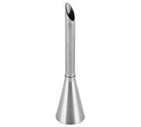 Stainless Steel Puff Nozzle, Long Pointed Cream Filling Tip for Cupcakes Donuts, Cake Decorating Piping Tool