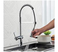 Stainless Steel Pull-Down Kitchen Faucet, Matte Black Finish, High-Arc Spray, Modern Design, Easy Installation, and Stylish Home Upgrade