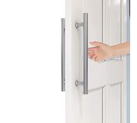 Stainless Steel Pull/Push Handle, 100cm - Ideal for Barn, Shower, and Glass Doors, Elegant Rose Gold Finish