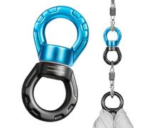 Stainless Steel Punching Bag Bracket Swing Hook - 360° Rotating Swing Hook | Ceiling Hooks for Hanging Chair with Spring Mount - Secure Rotation Mechanism for Load Bearing in Children's Playrooms and