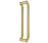 Stainless Steel Push Pull Door Handle, Double Sided Commercial Handles for Shower, Office, Shop Entry, Gate, Garage, Shed