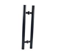 Stainless Steel PushPull Door Handle for Glass Wood and Barn DoorsDurable Hotel & Office Hardware 800X600mm to 1200X800mm Stylish Design for Modern Spaces