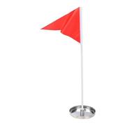 Stainless Steel Putting Cup With Detachable Flag Practice Equipment For Indoor Outdoor Yard Stainless Steel Practice Cup Small Red Flag